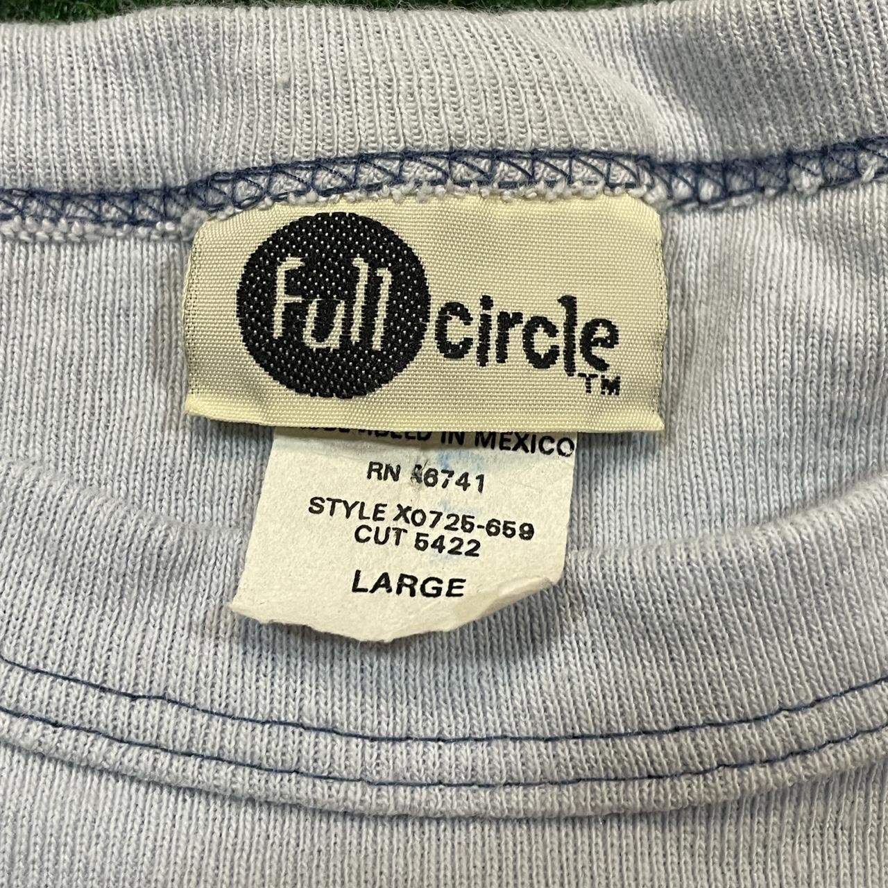 Full Circle Trends Women's Blue and Navy T-shirt (3)