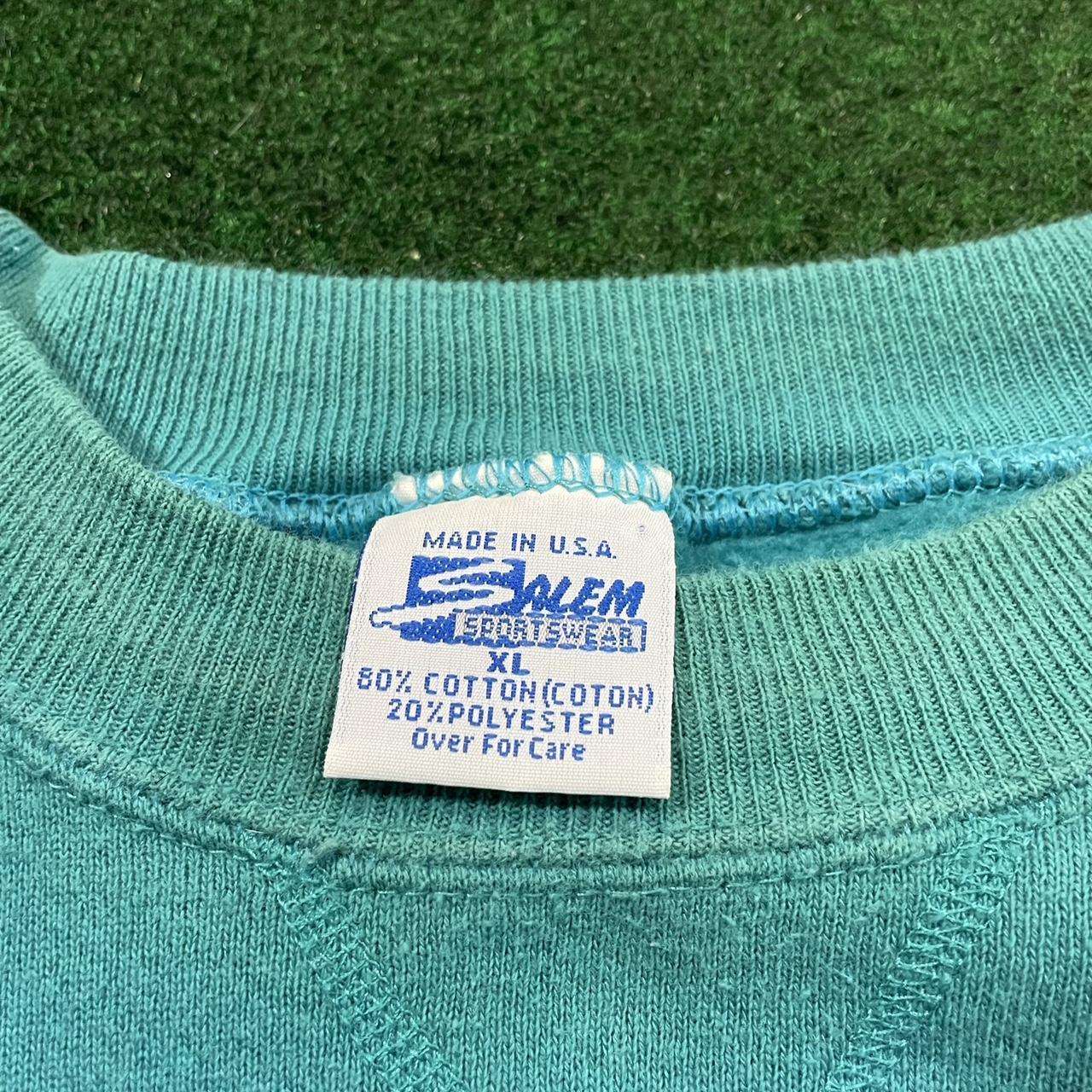 Vintage NFL Miami Dolphins Sweatshirt 1993 Size XL Made in USA