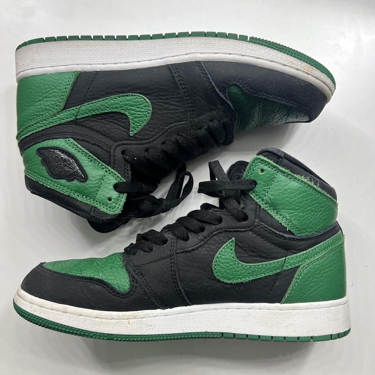 pine green air jordans