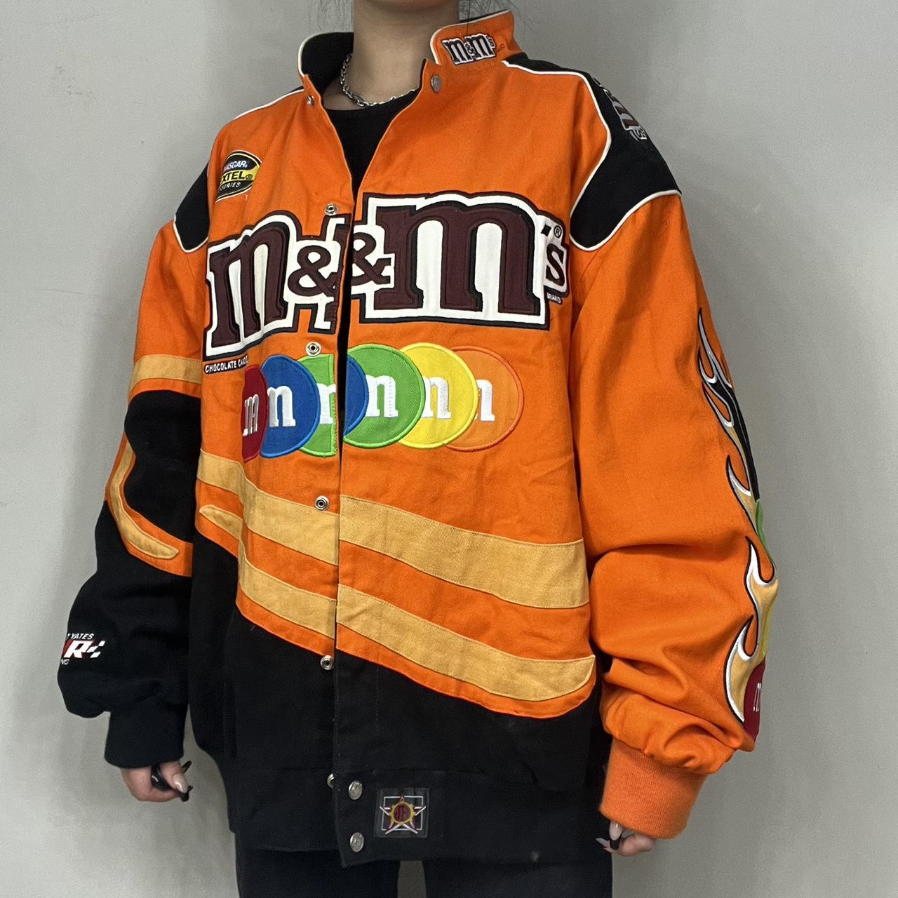 Nascar vintage m&m jacket best sale seen on madison beer