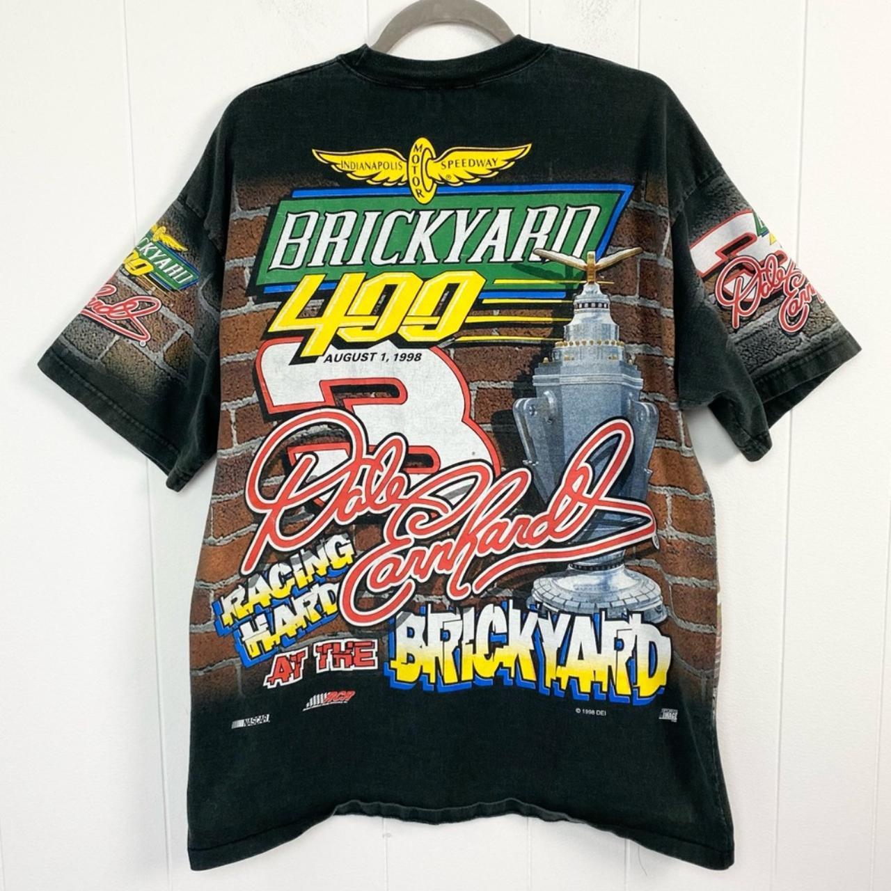 90s Dale Earnhardt Brickyard 400 NASCAR All Over... - Depop