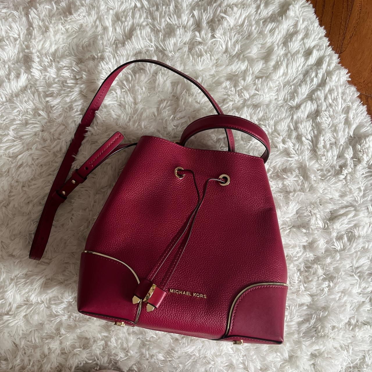 Michael kors cranberry online purse