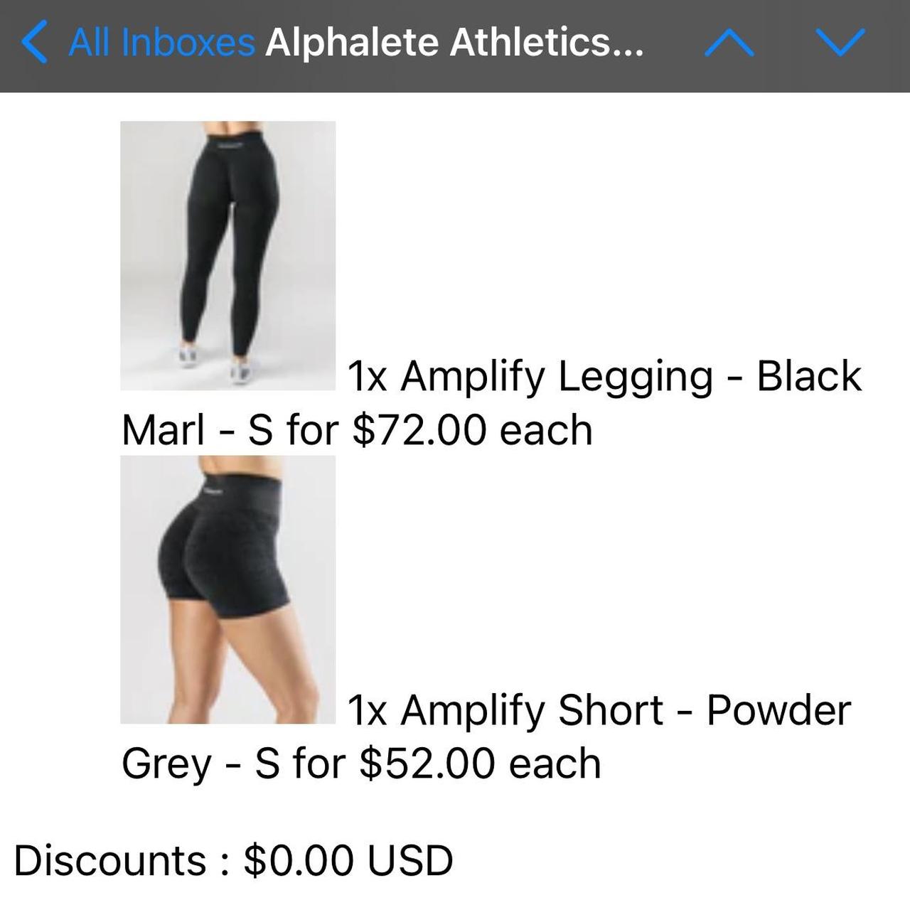 AMPLIFY LEGGING - BLACK