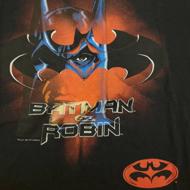 Vintage 1996 Batman and Robin Movie Promo hat.Movie - Depop