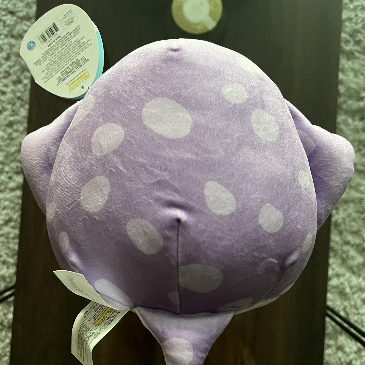 Squishmallow Stingray Purple Sea Squishmallow Aziza Depop