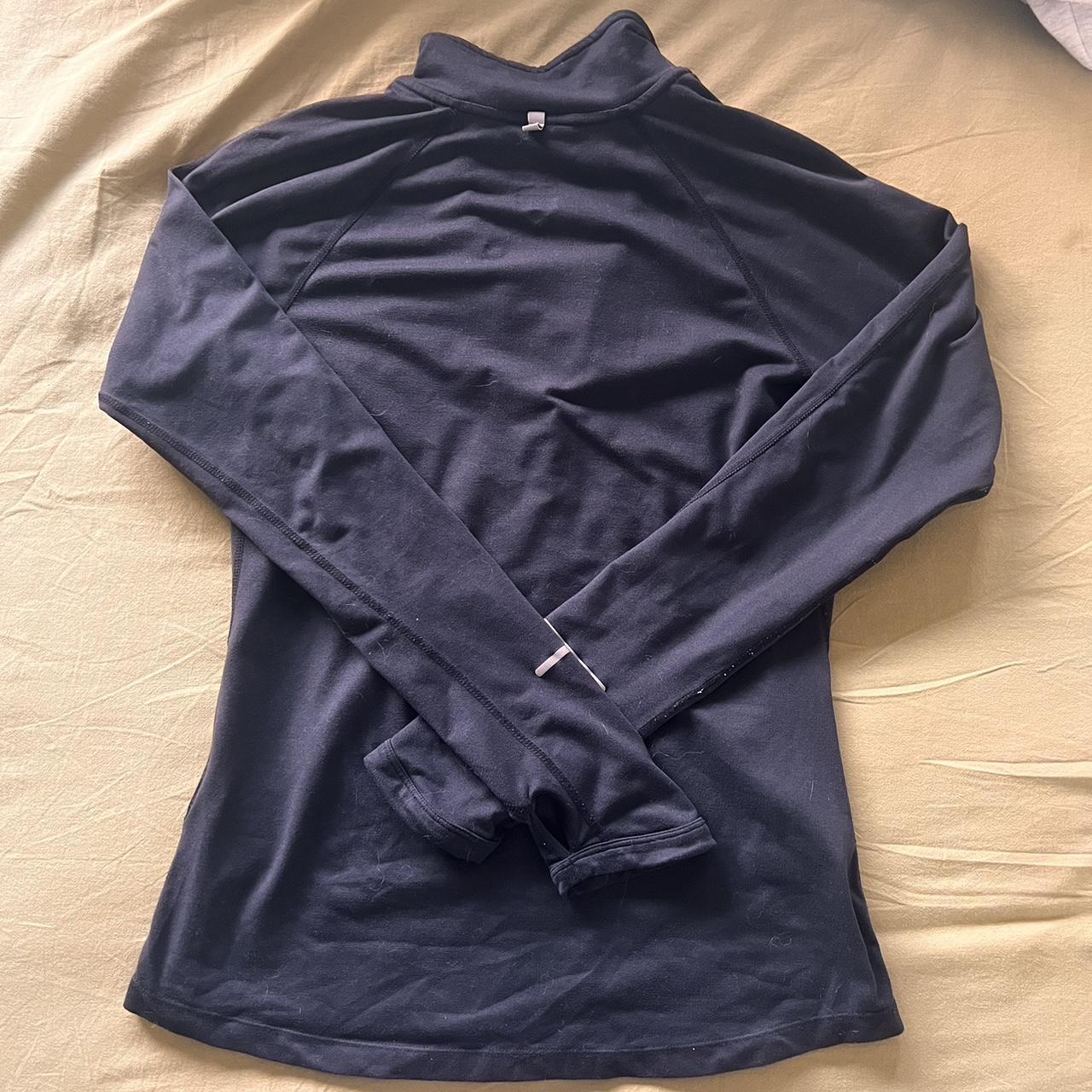 Nike dri fit quarter zip long sleeve windbreaker... - Depop