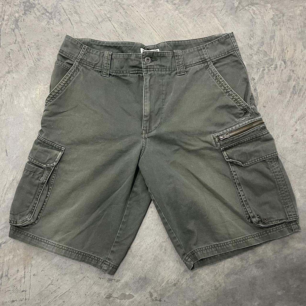 Route 66 Men's Green Shorts | Depop