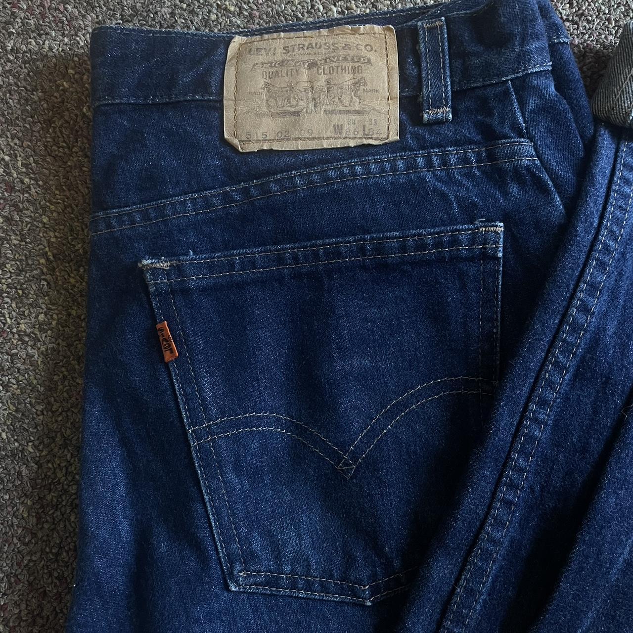 Vintage 515 orange tag Levi’s straight fit Size... - Depop