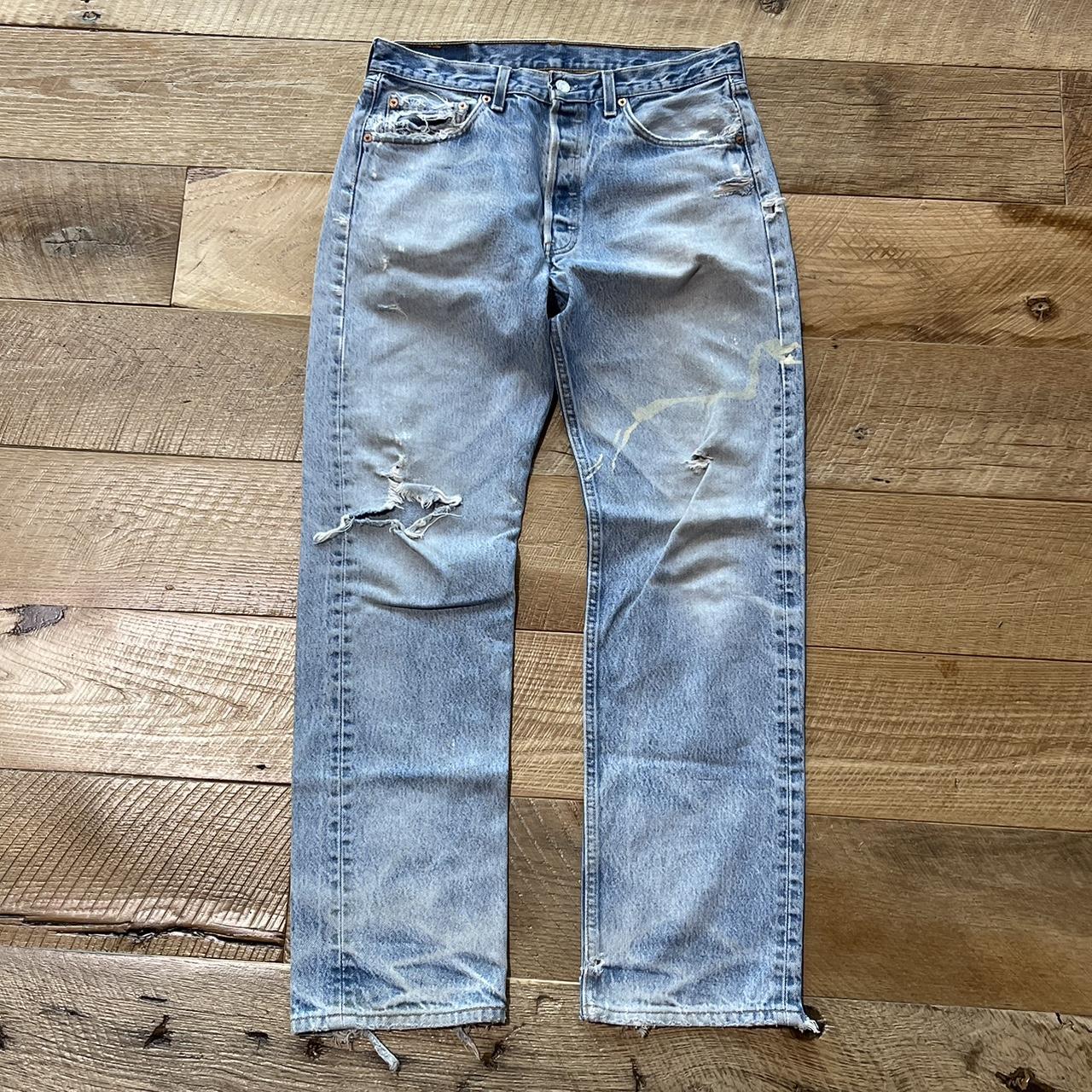 Levi's Men's Blue Jeans | Depop