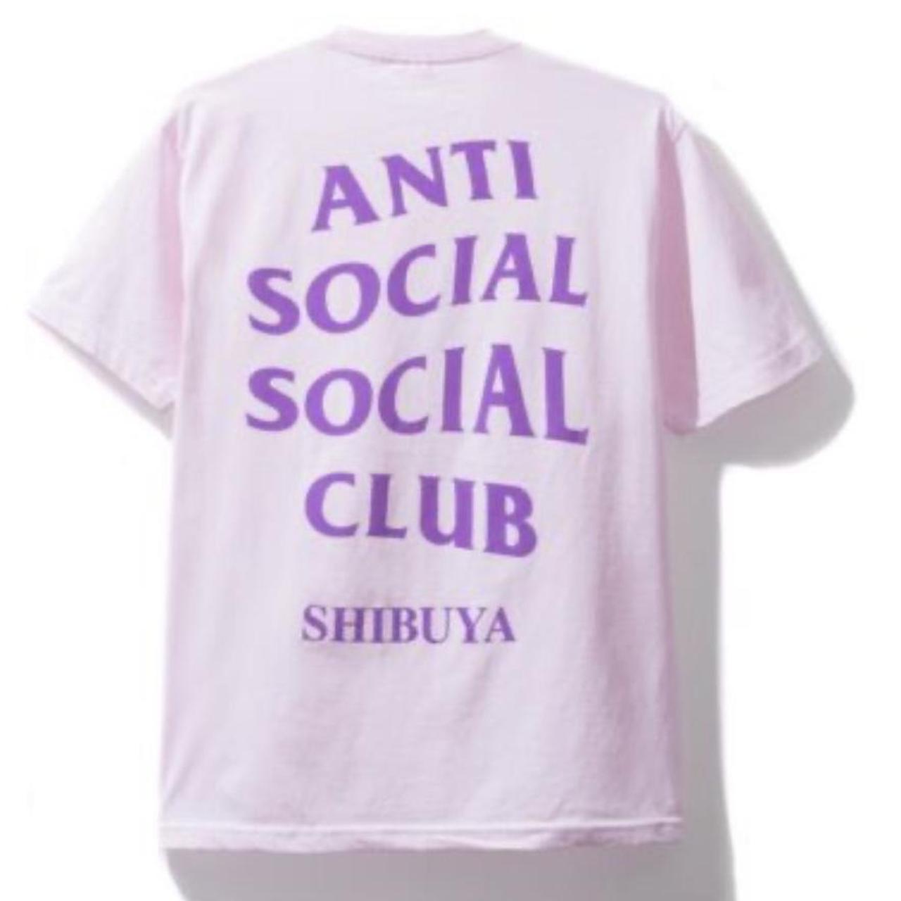SOCIAL　ANTI　SOCIAL　Shibuya　Tee　CLUB　Pink　SIZE:M-