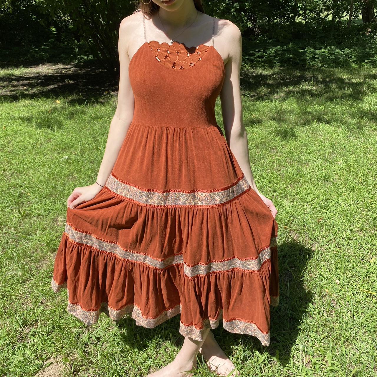 Vintage 1970s folk hippie Young Edwardian Depop - Main Image