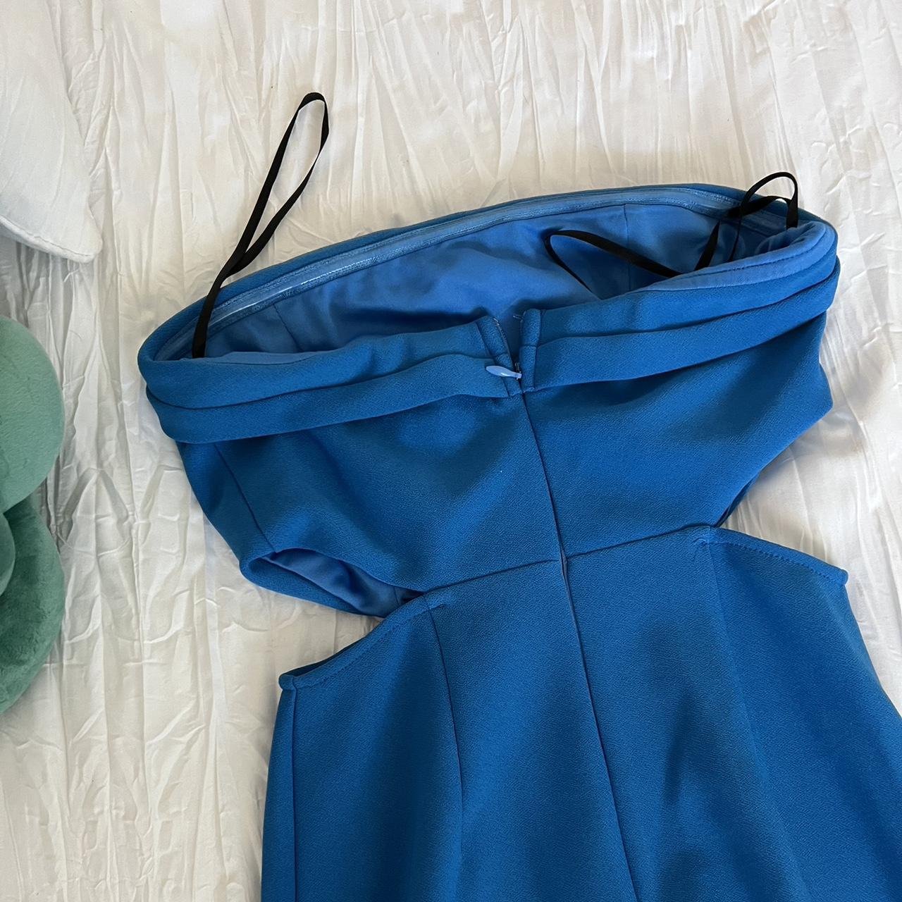 Princess Polly blue cut out mini dress - Depop