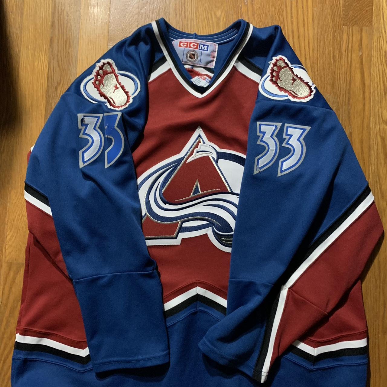 Patrick roy avalanche outlet jersey