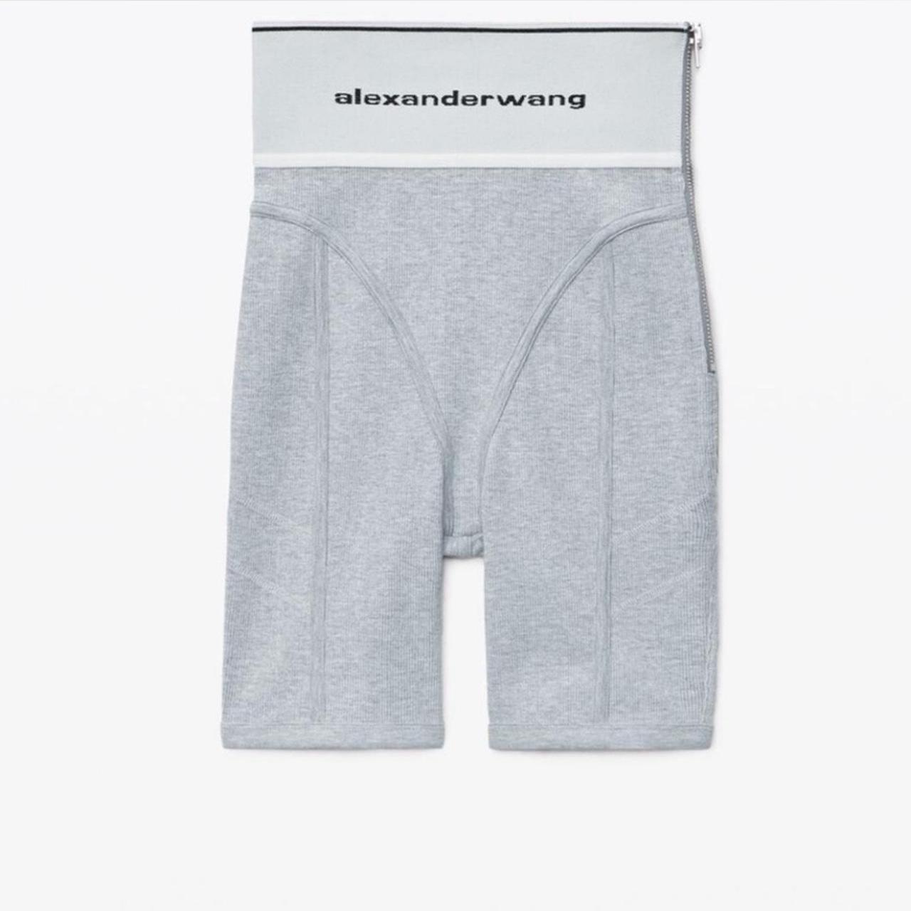alexanderwang バイカーショーツ　XS グレー alexanderwang バイカーショーツXS グレー