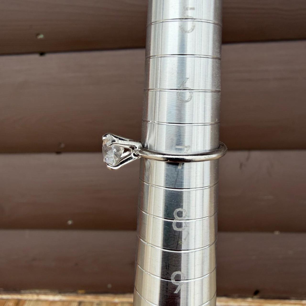 Preloved Women's Ring - Silver – Solitaire Ring S… - image 8