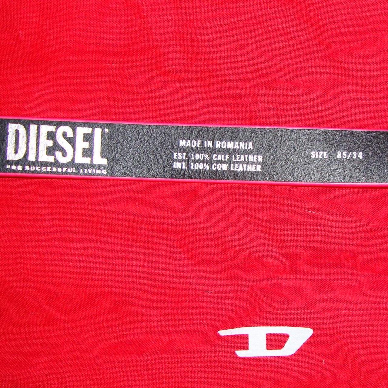 diesel belt pink