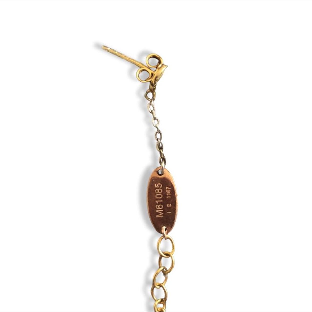 Louis Vuitton Logomania Drop Earrings