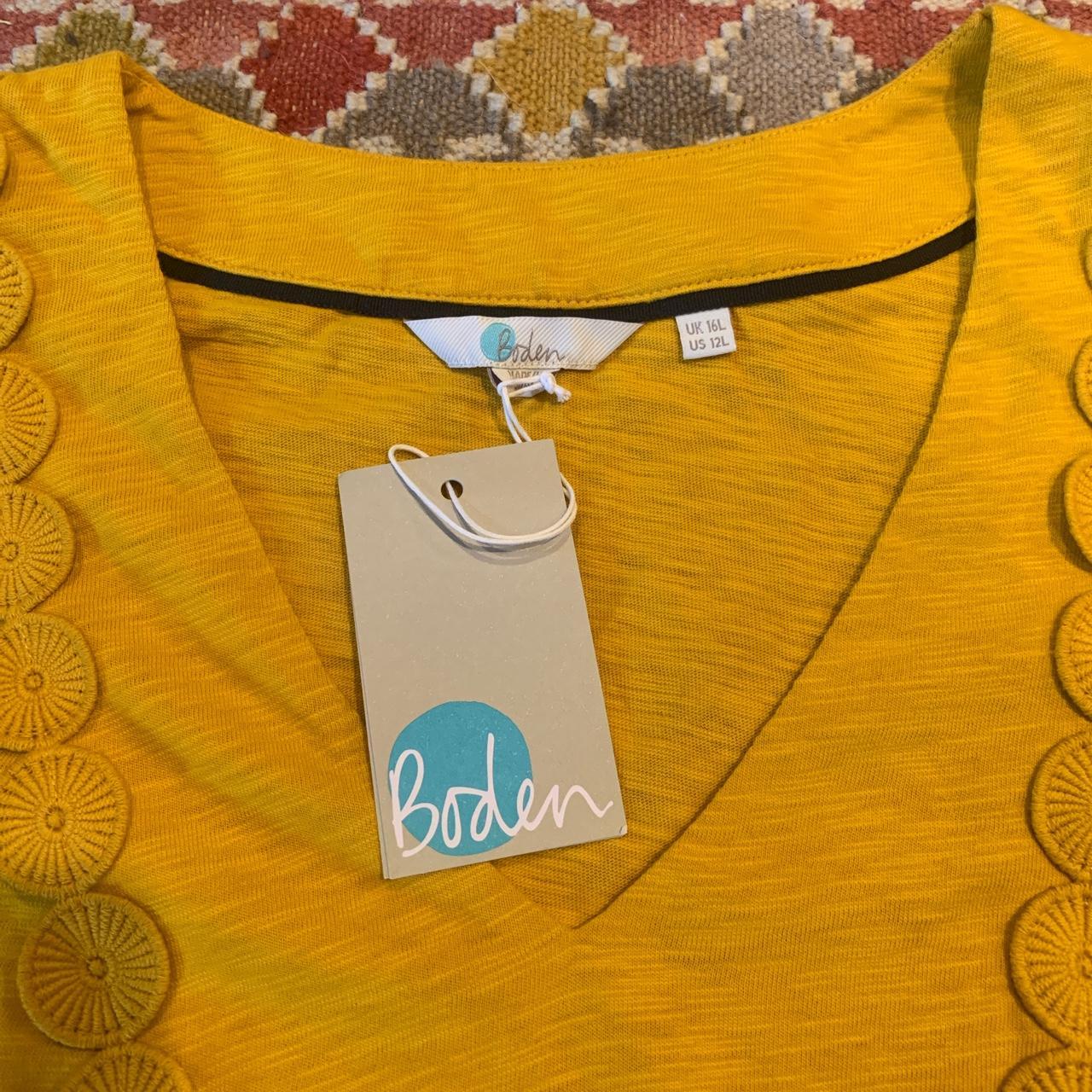 Boden Women's Yellow Dress | Depop