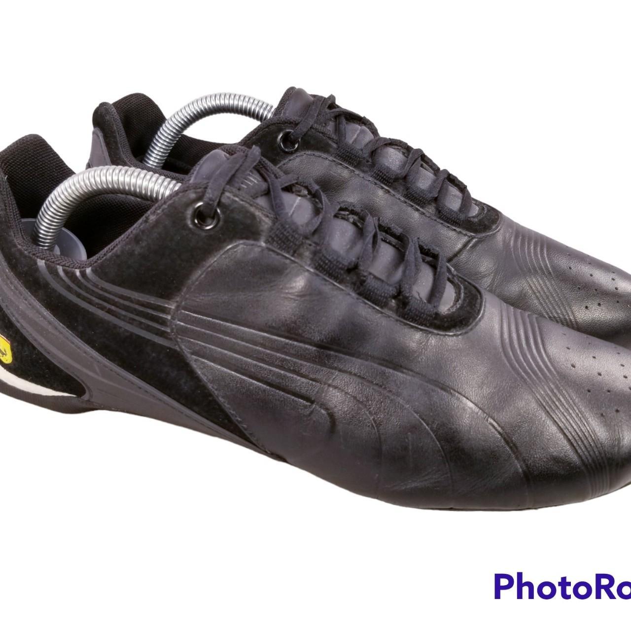 Puma ferrari edition iii store black leather shoes