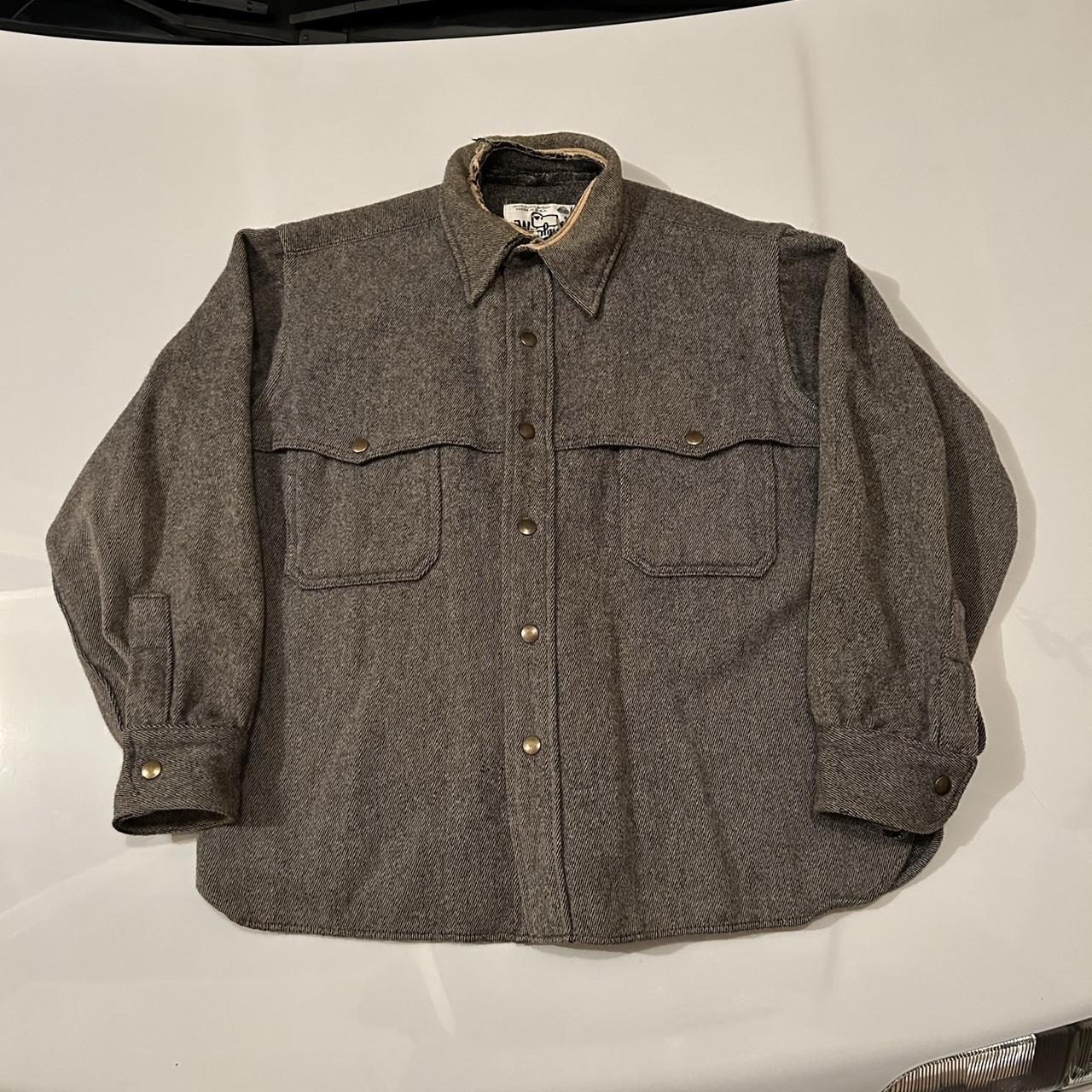 Woolrich Mackinaw Vintage Wool Jacket Button Up...