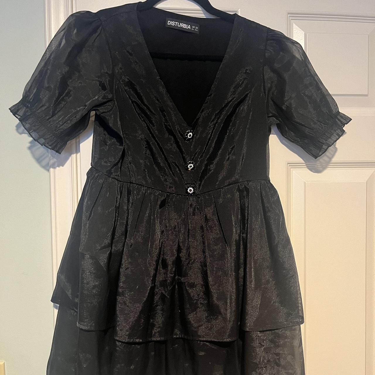Disturbia mini dress! Such a cute, gothic,... - Depop