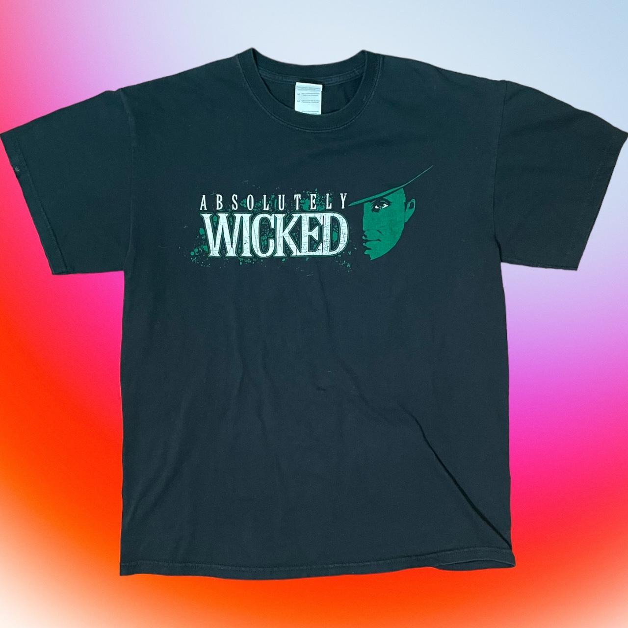 Wicked Musical T-Shirt • barely worn • bought - Depop