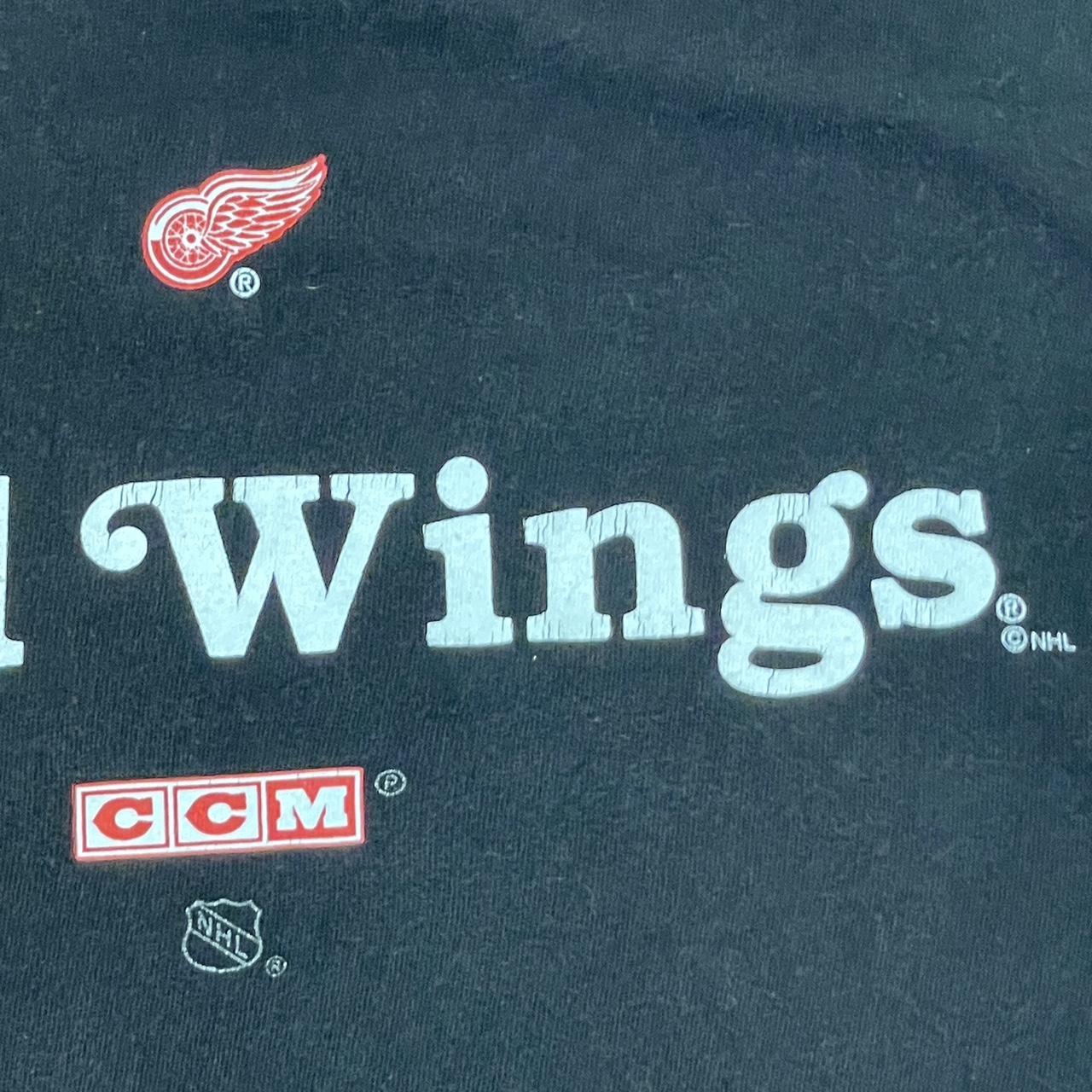 Vintage Red Wings Jersey 90s CCM Detroit Red Wings - Depop