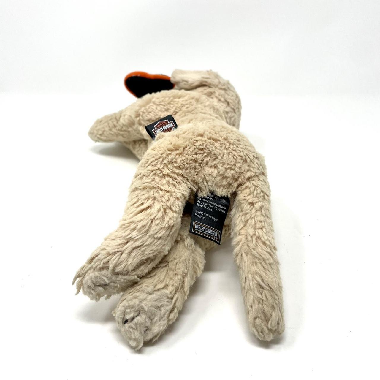 Harley davidson stuffed store dog