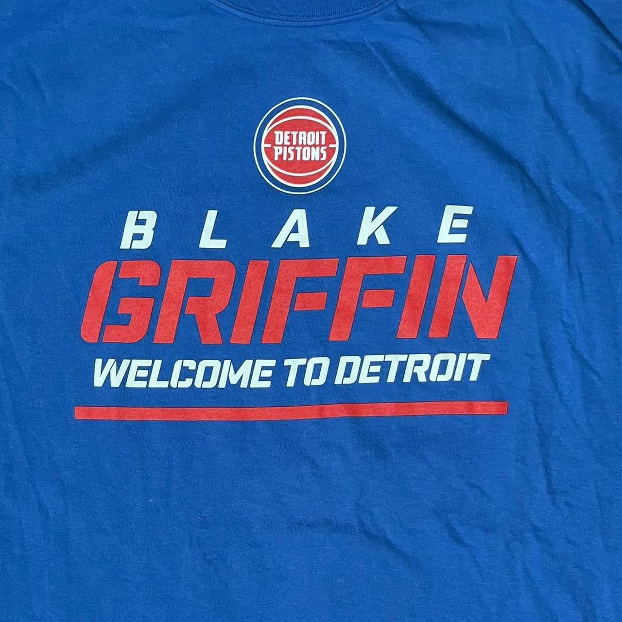 detroit pistons blake griffin jersey never worn - Depop