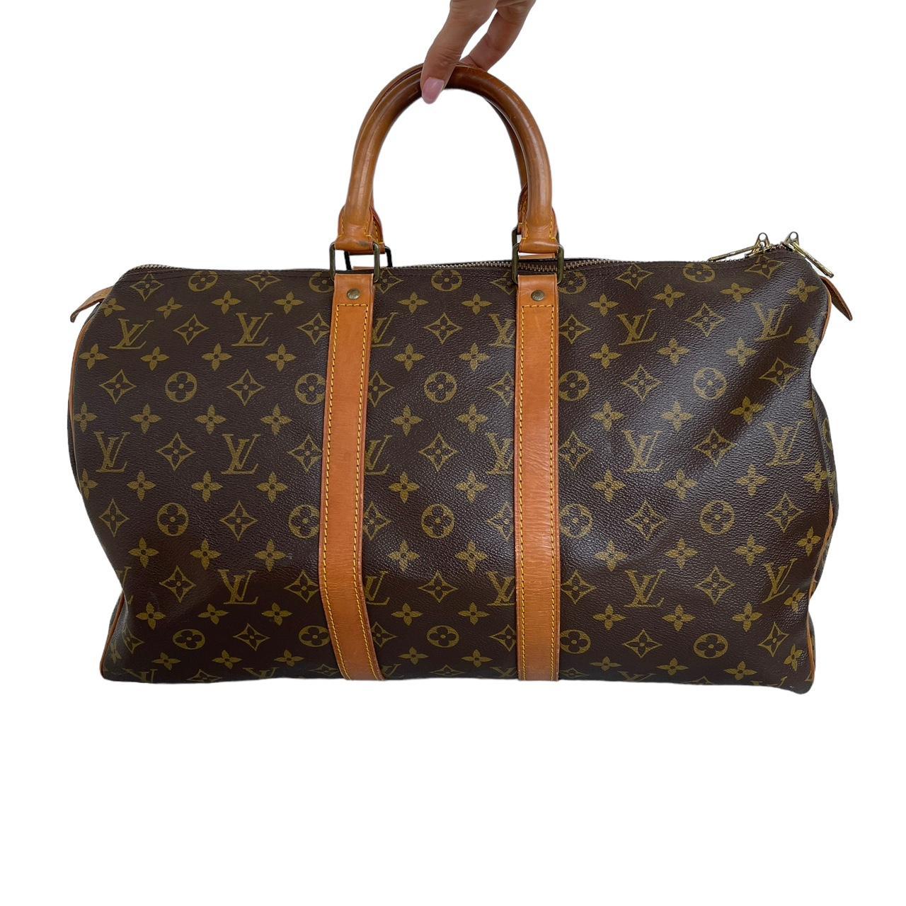 BRAND NEW AUTHENTIC LOUIS VUITTON KEEPALL 55 - Depop