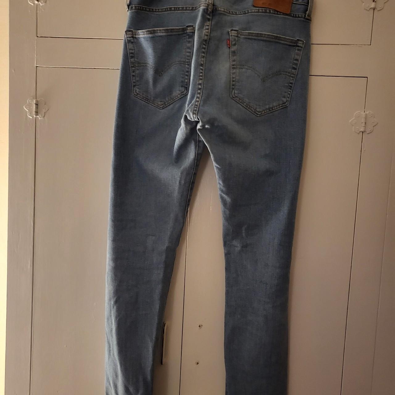 Blue Levi's 501 Straight Leg Denim Jeans W32... - Depop