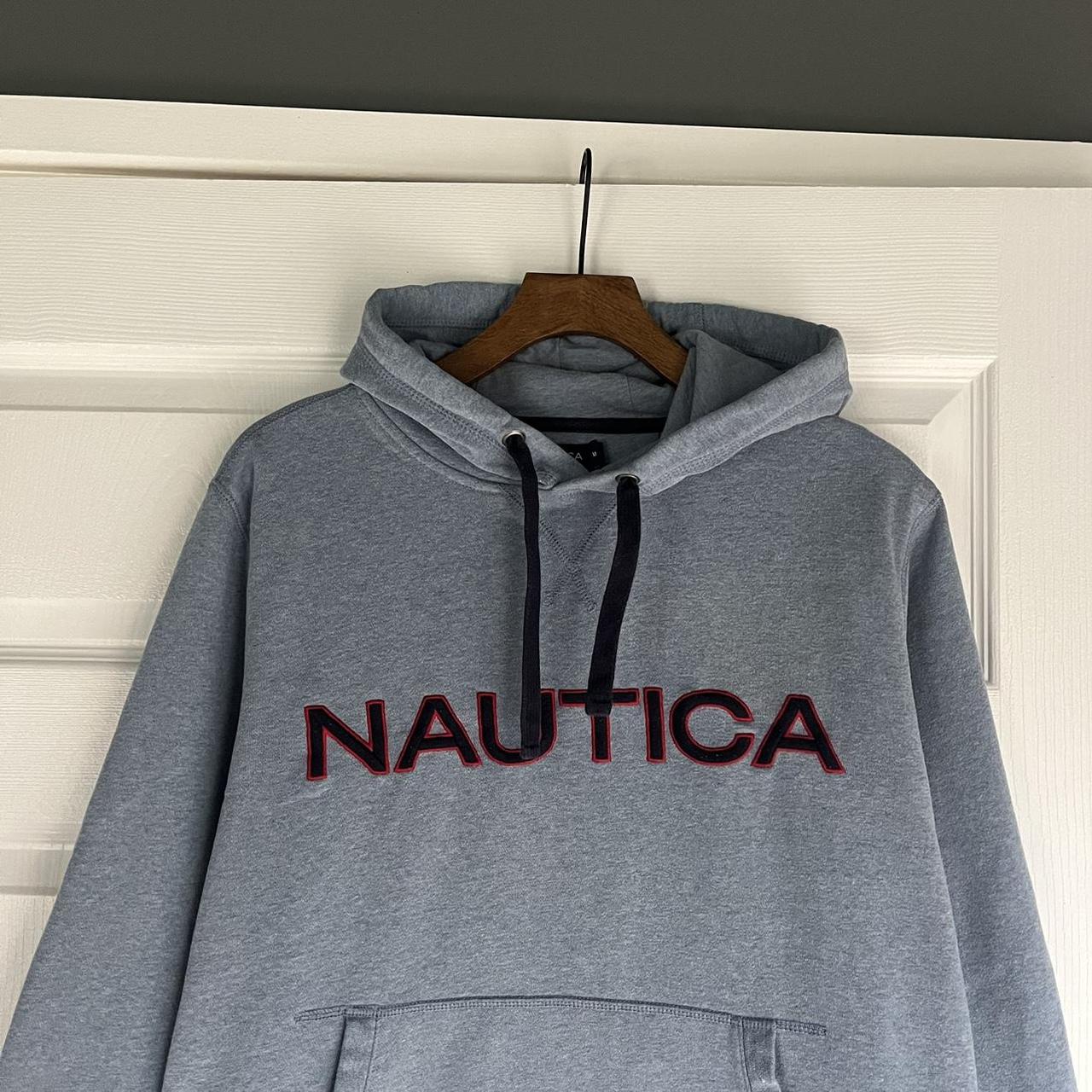 Vintage Blue Nautica Hoodie Vintage Nautica... - Depop
