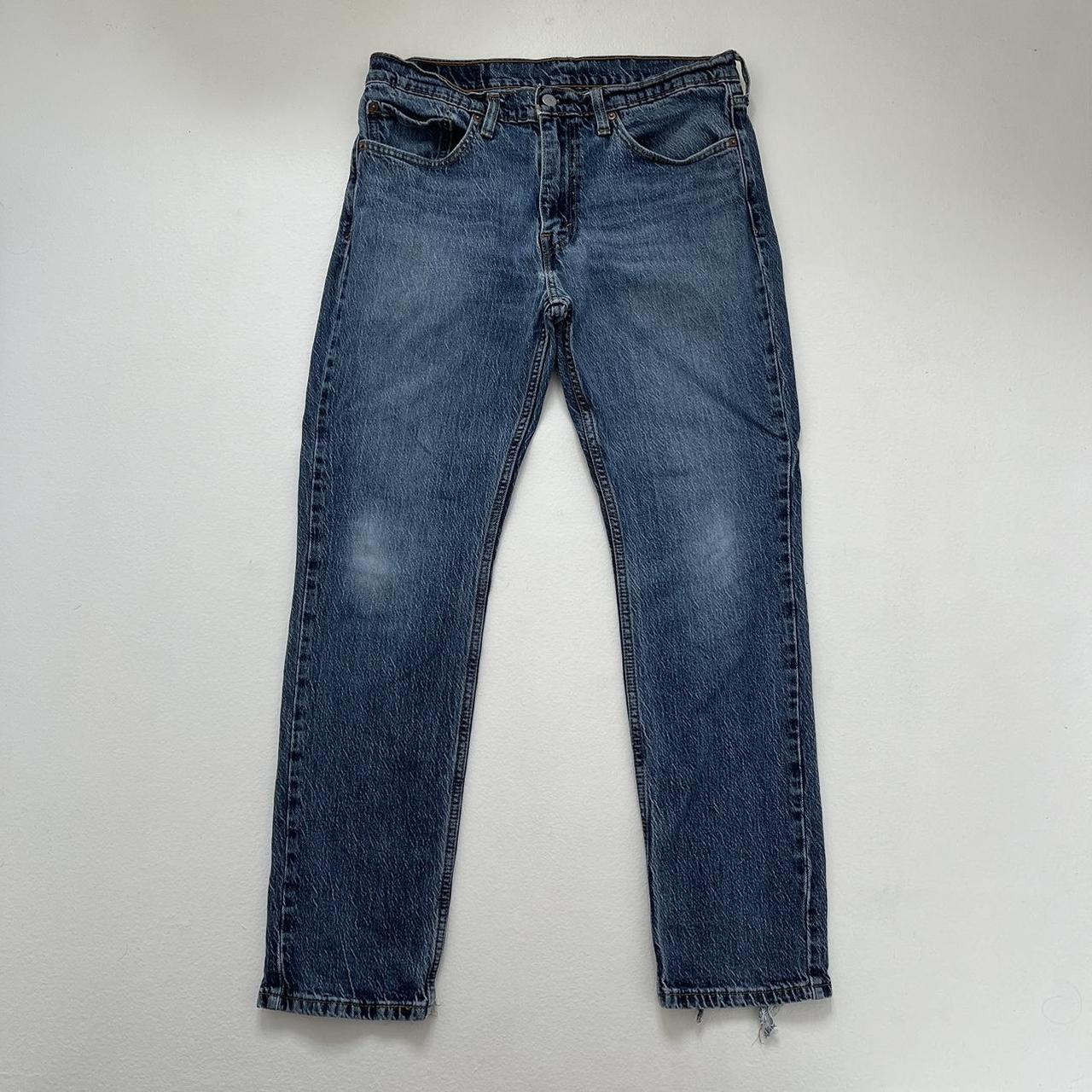 Vintage Levis 511 jeans - W34 Vintage dark wash... - Depop