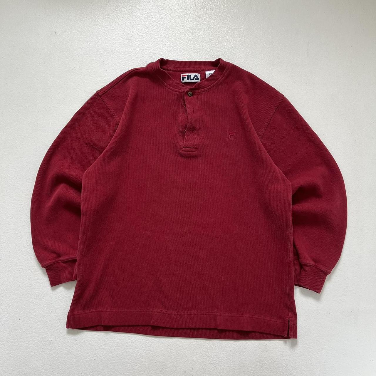 Little burgundy fila best sale