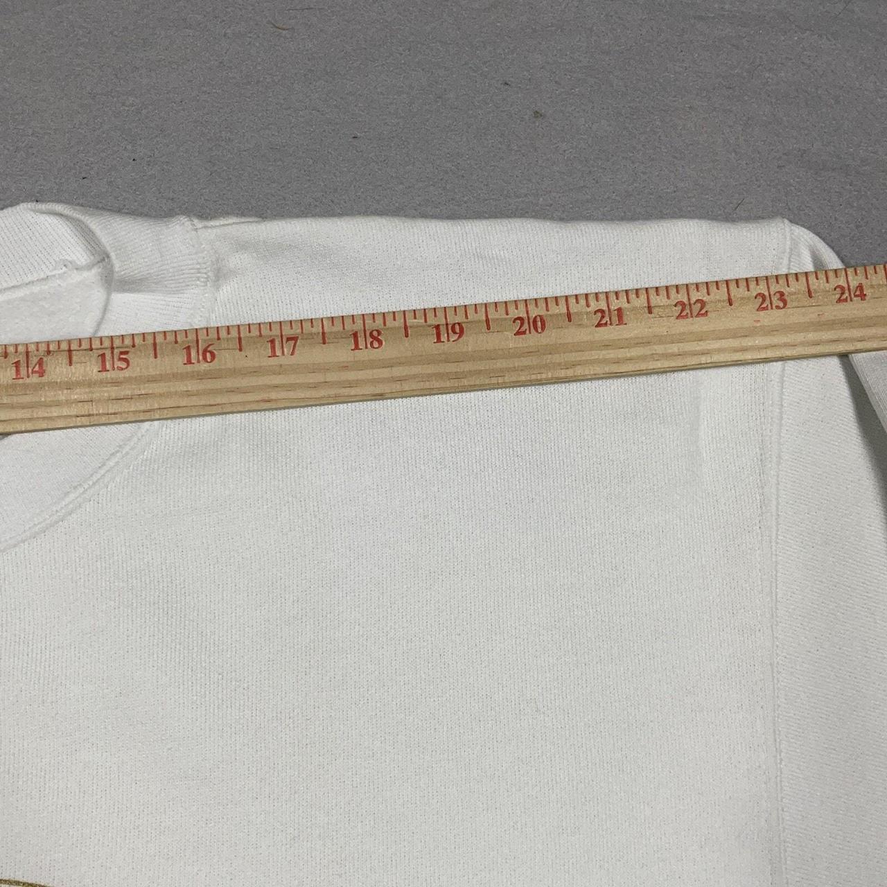 Oneita Men's Sweatshirt - White - L – VTG Sweatsh… - image 7