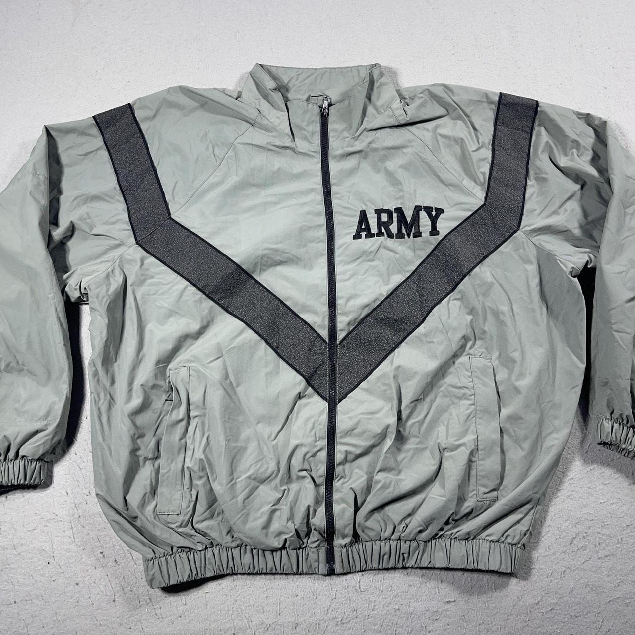 Source Unknown Men's Jacket - Grey - L – US Army … - image 2