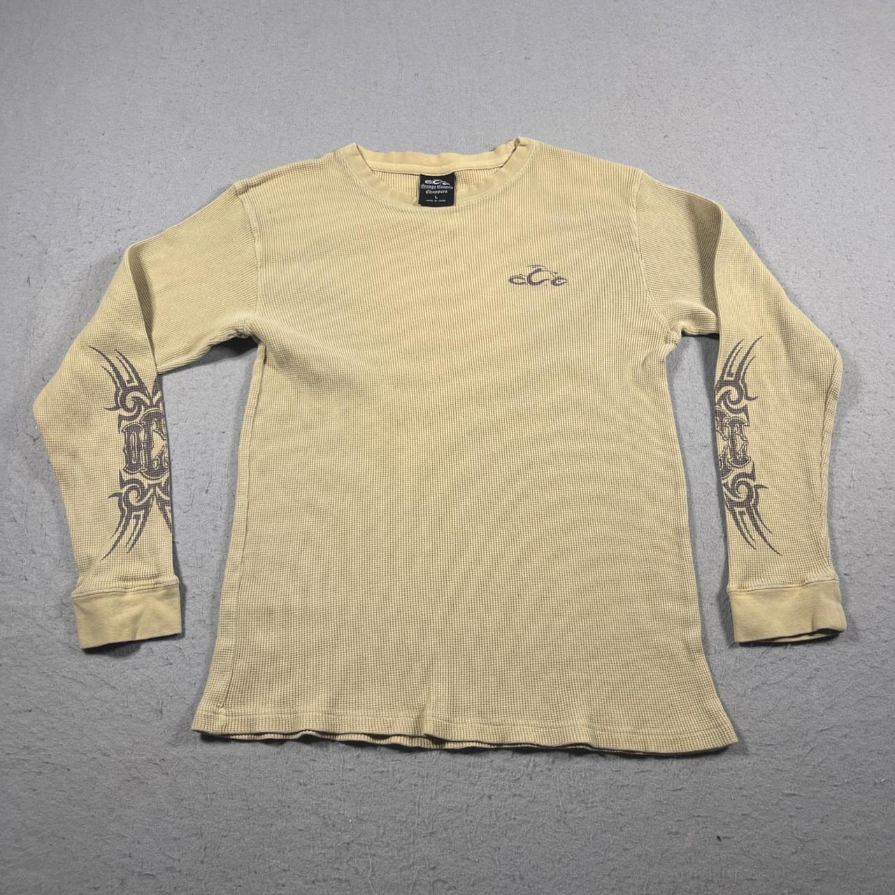 Source Unknown Men's Shirt - Tan - L – VTG Orange… - image 1