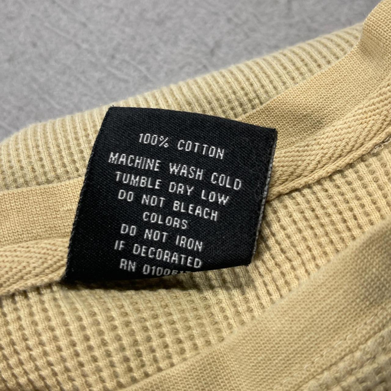 Source Unknown Men's Shirt - Tan - L – VTG Orange… - image 7