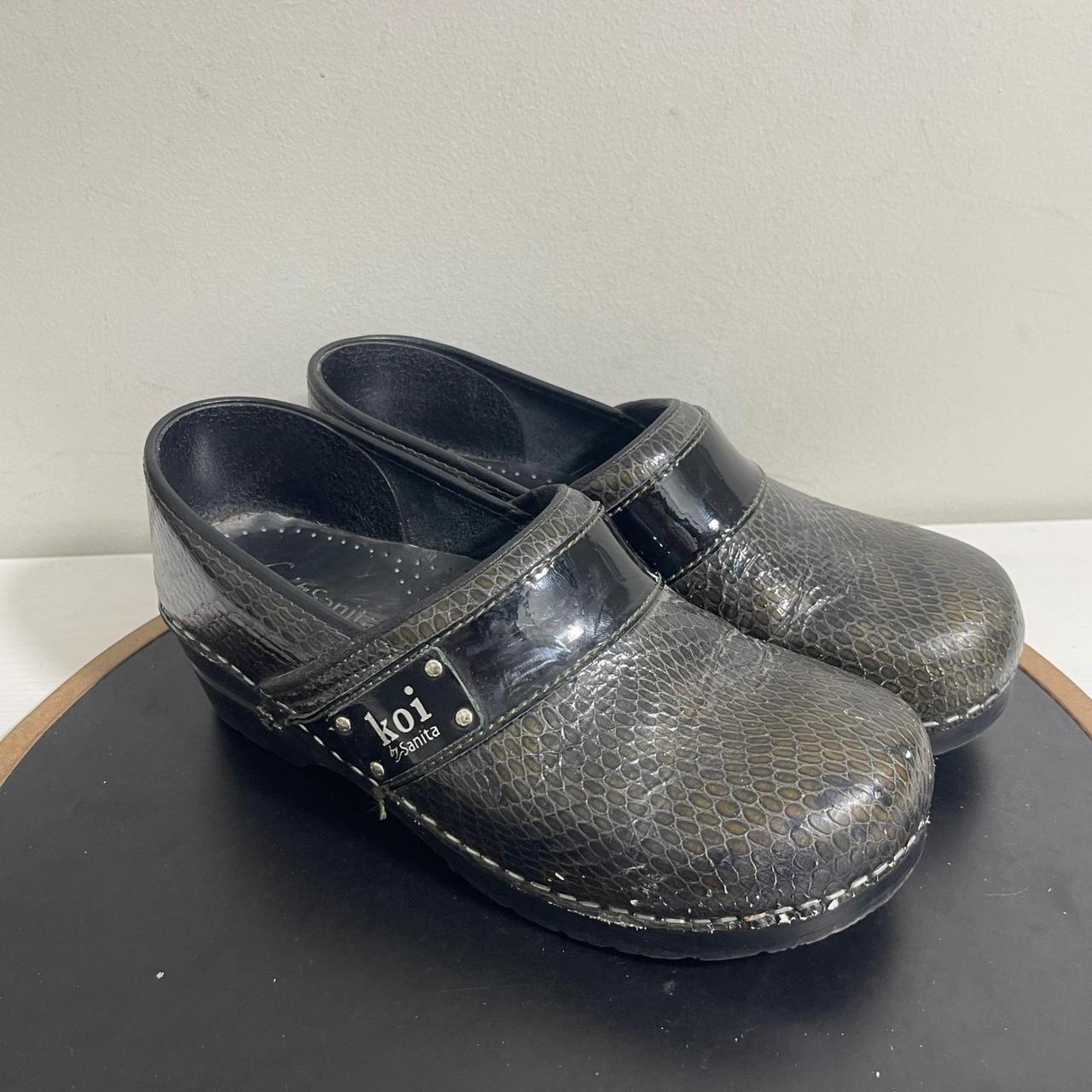 Source Unknown Women's Clogs - Grey/Black - US 9.… - image 2