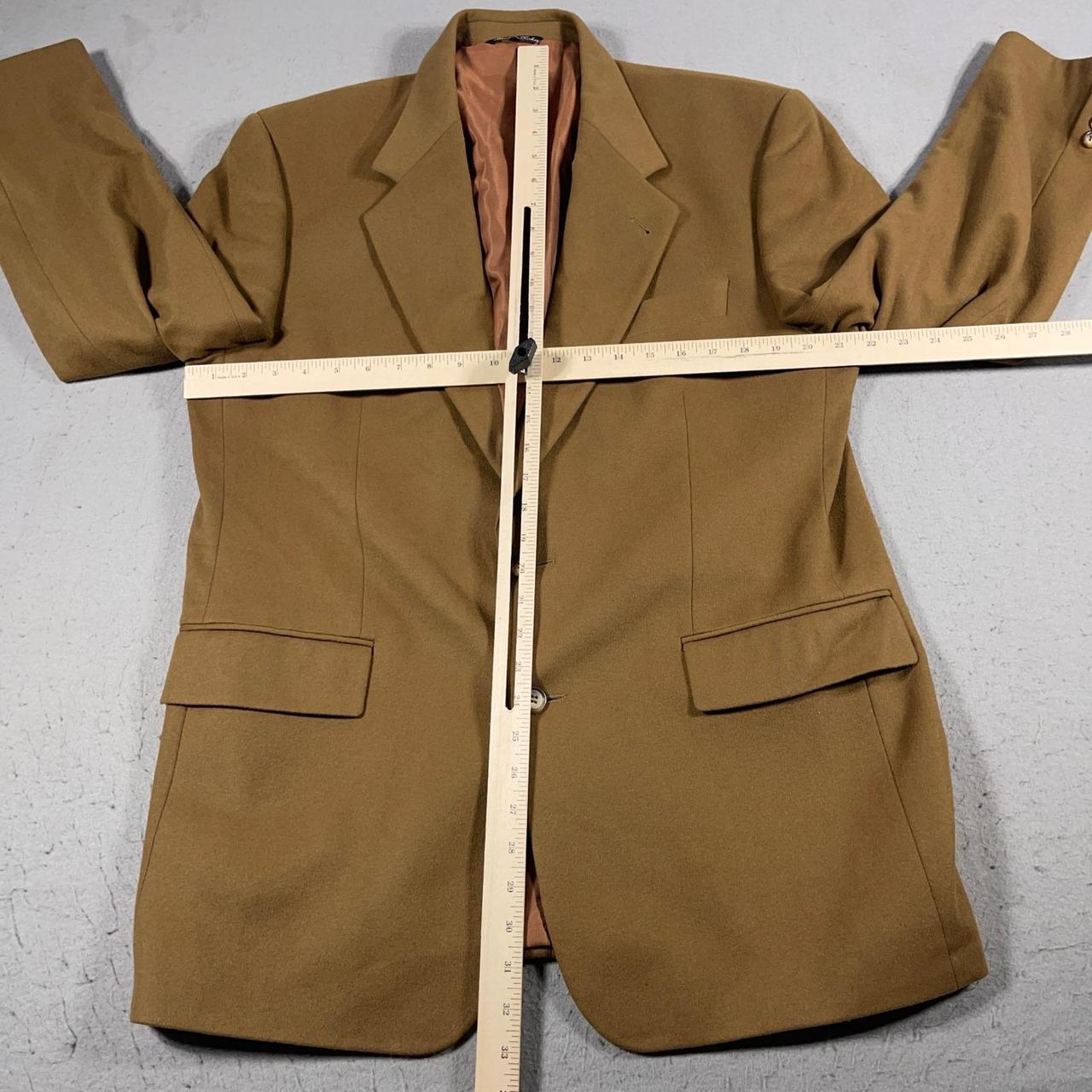 Source Unknown Men's Tailored jacket - Brown/Tan … - image 3