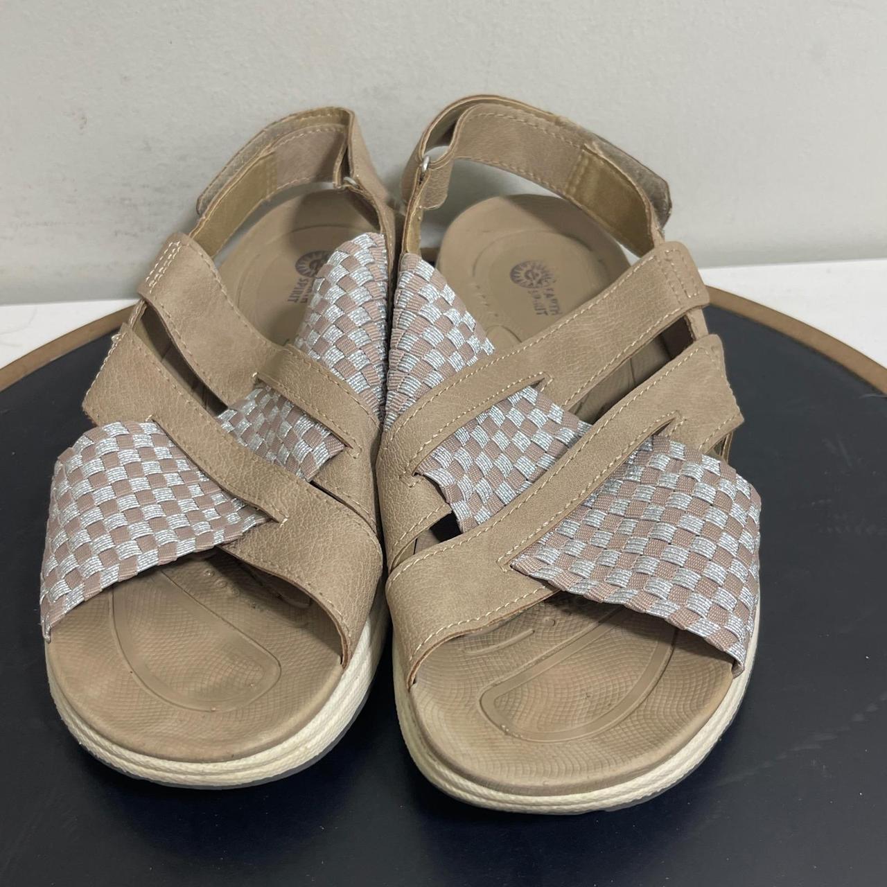 Source Unknown Women's Sandals - Tan/Grey - US 9 … - image 3