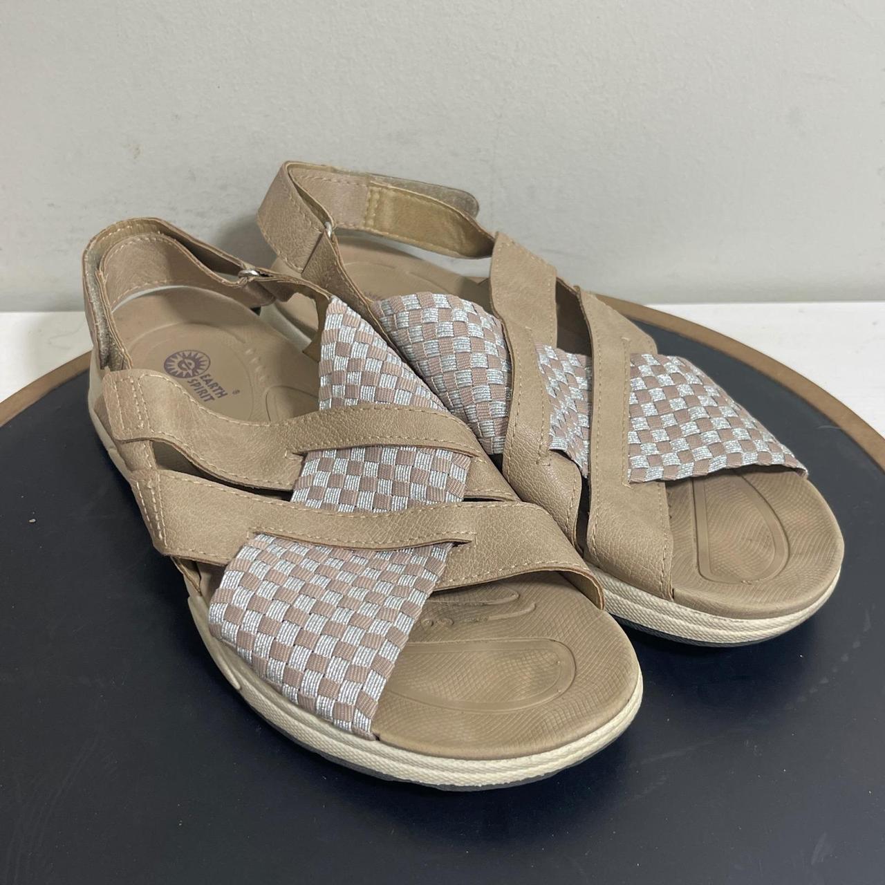 Source Unknown Women's Sandals - Tan/Grey - US 9 … - image 2