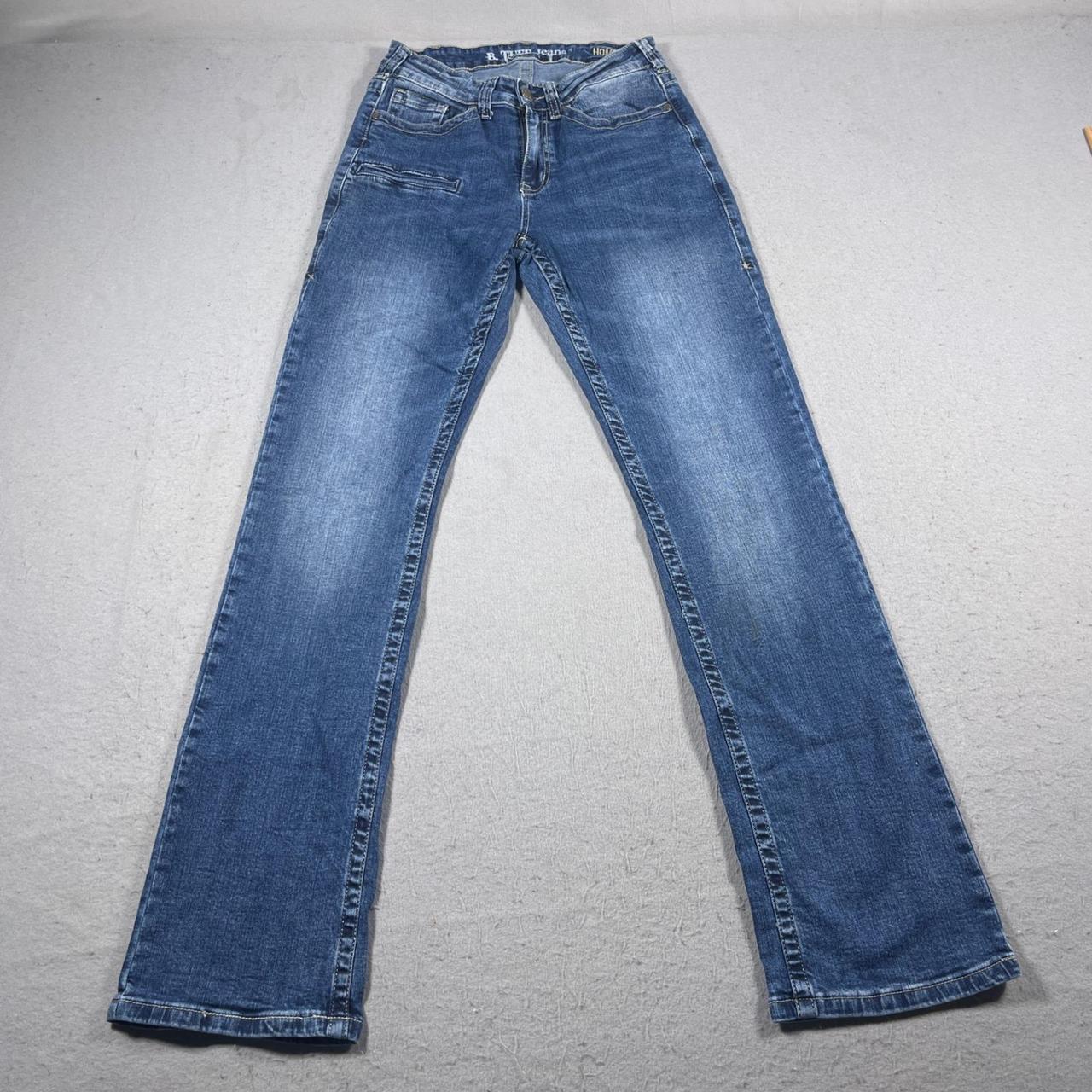 Source Unknown Women's Bootcut Distressed Jeans -… - image 1