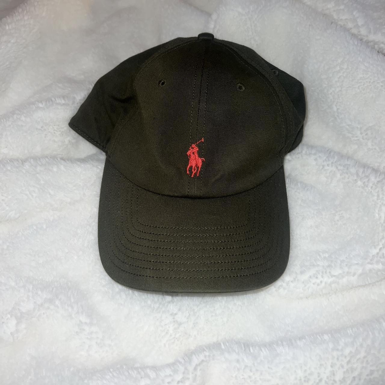 Polo Ralph Lauren Women's Khaki and Green Hat | Depop