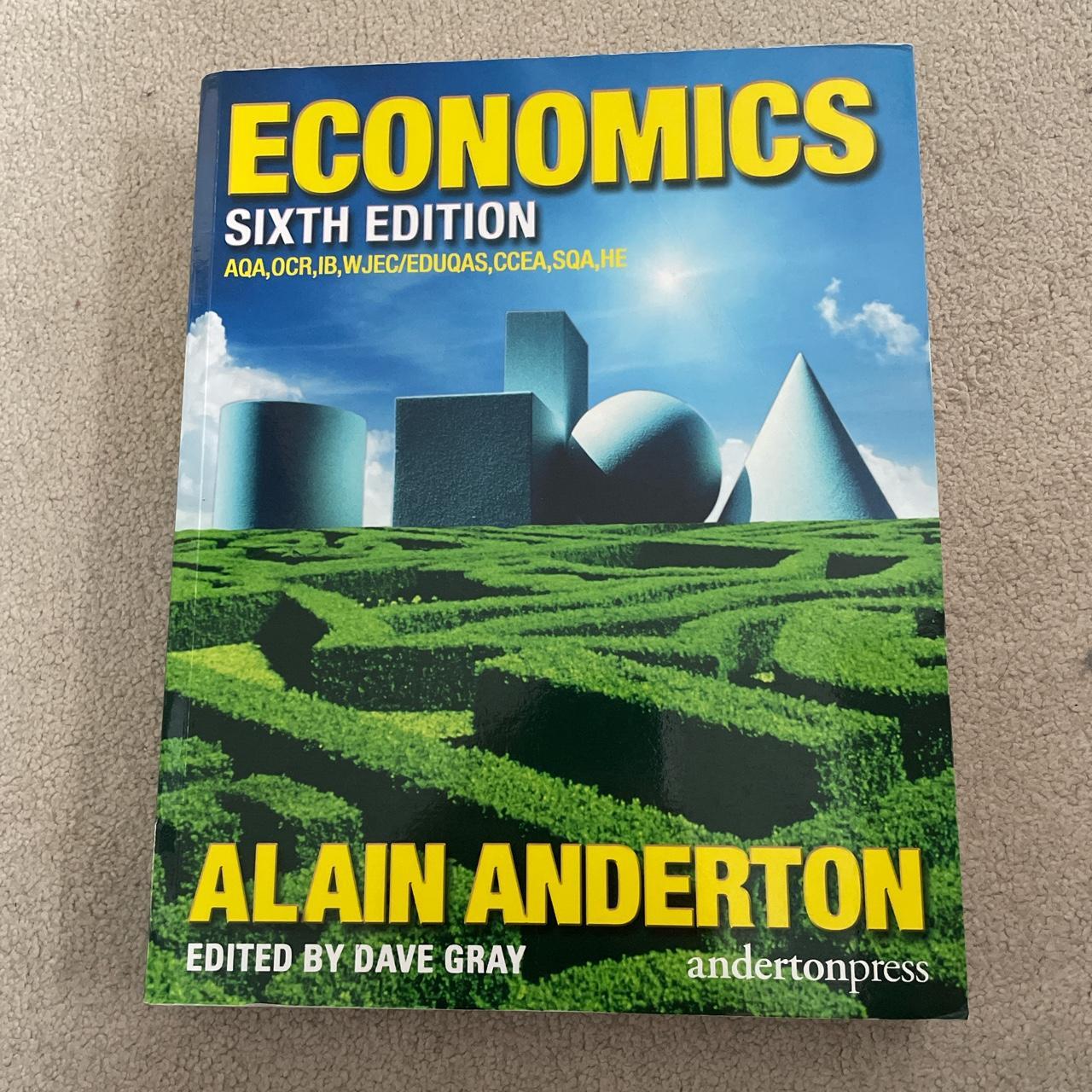Economics sixth edition Alain Anderton textbook - Depop