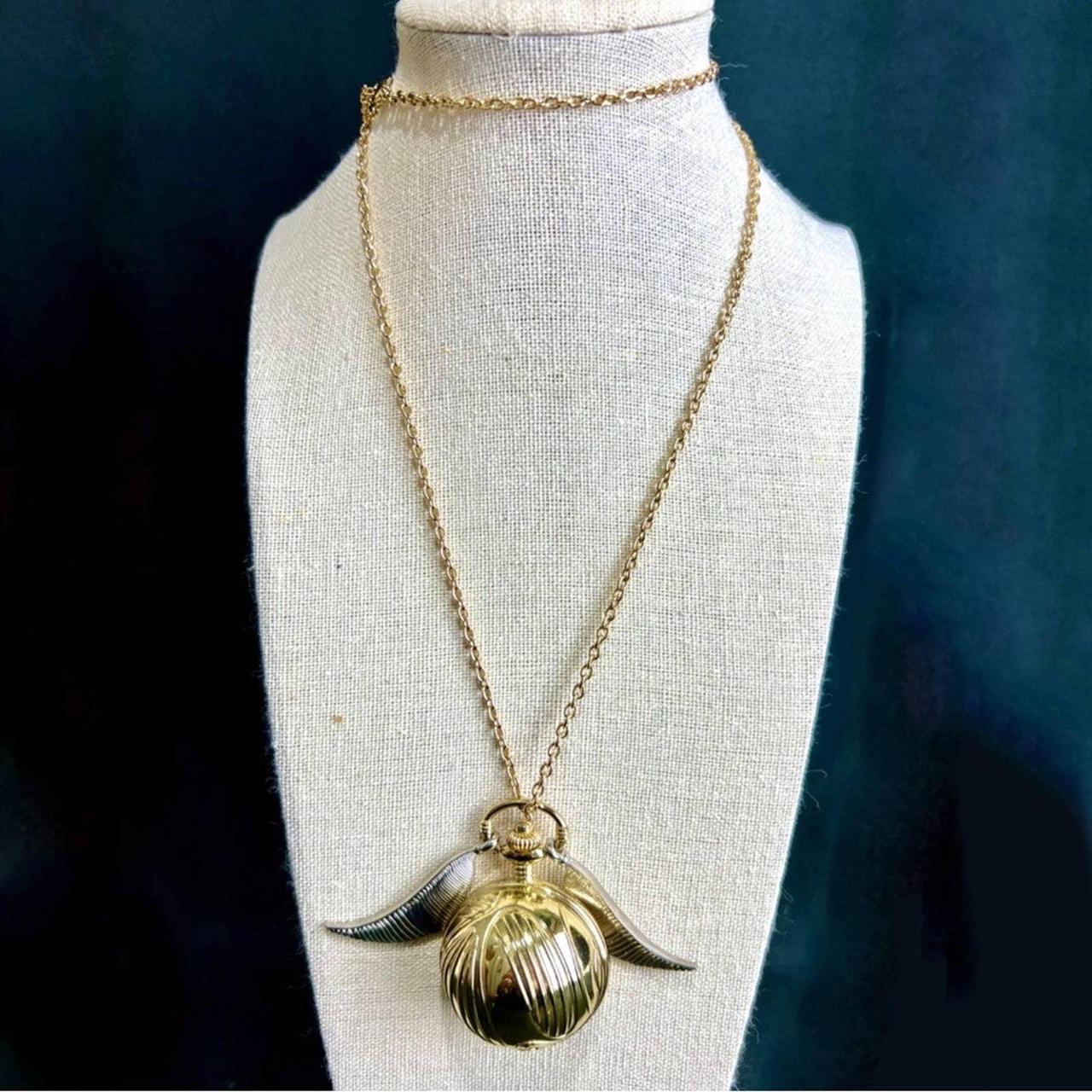 Golden snitch necklace discount watch