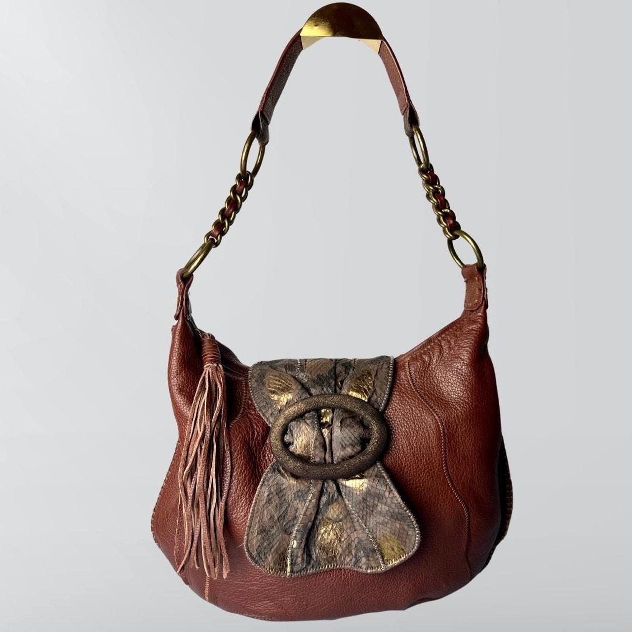 CHI GENUINE LEATHER outlet HOBO BAG