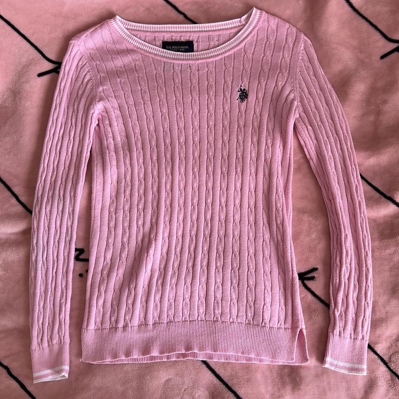Beautiful baby Pink POLO ASSN. long sleeve in brand... Depop