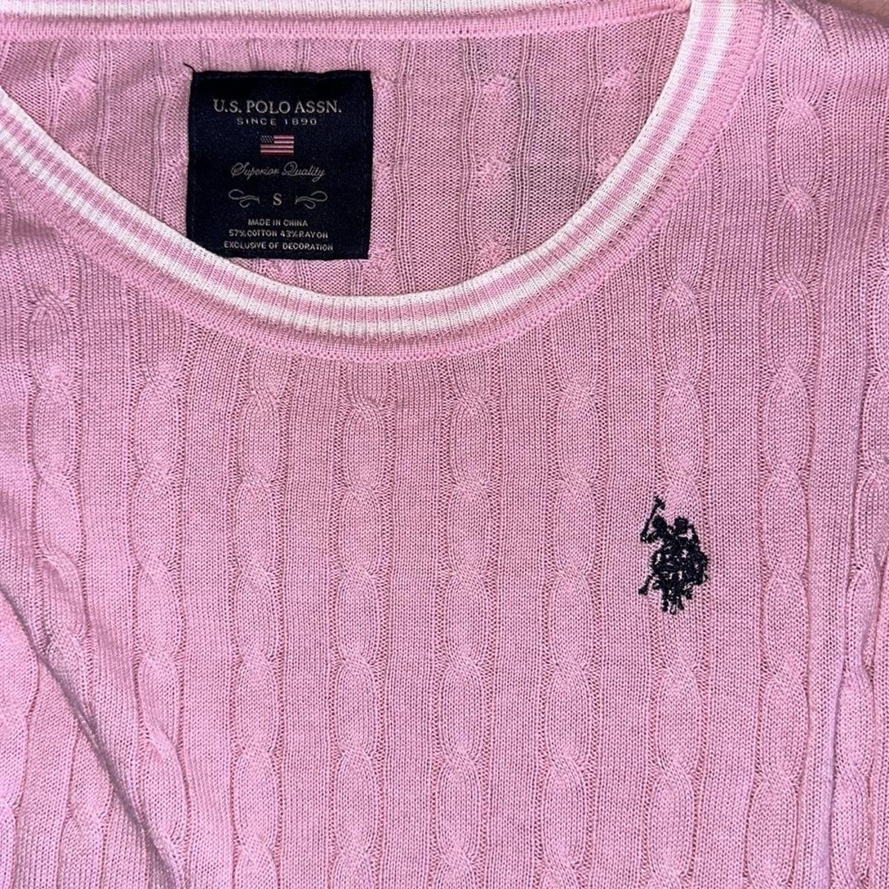 Beautiful baby Pink POLO ASSN. long sleeve in brand... Depop