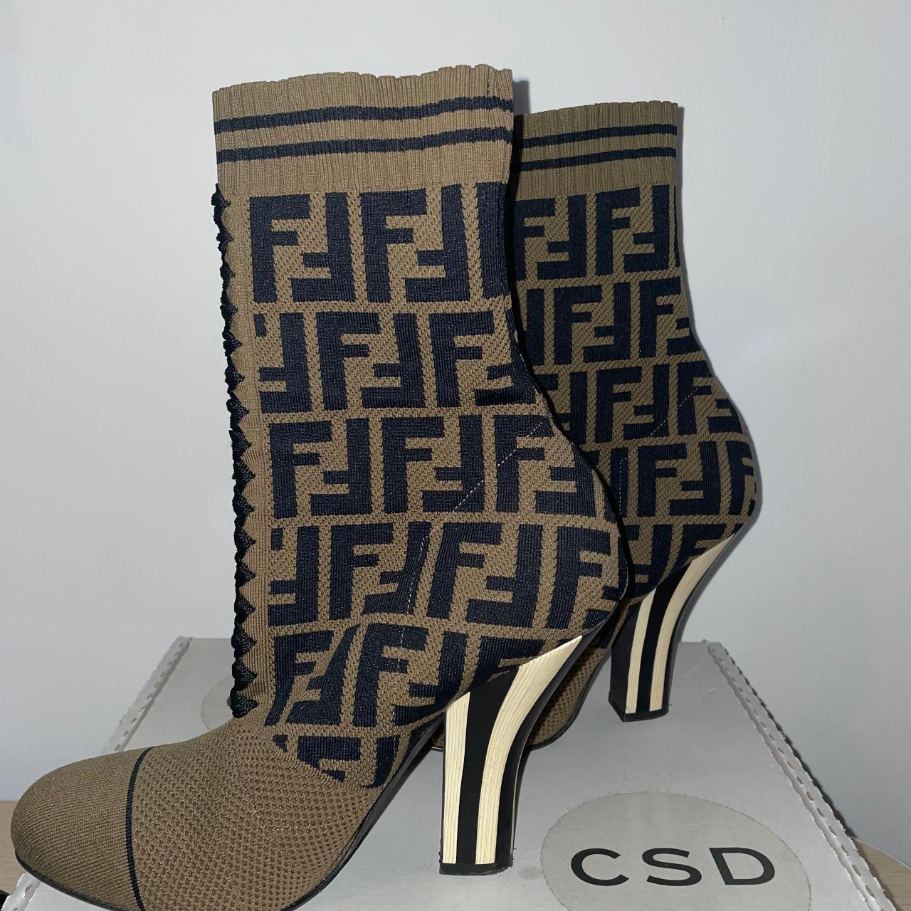 Fendi clearance sock booties